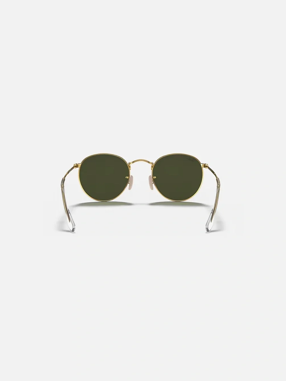Ray-Ban Round Metal Sunglasses in Gold Trim